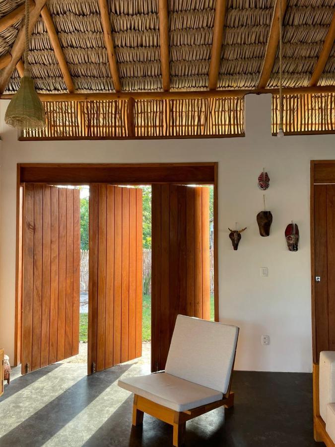 Casa Rosa Atins Villa Bagian luar foto