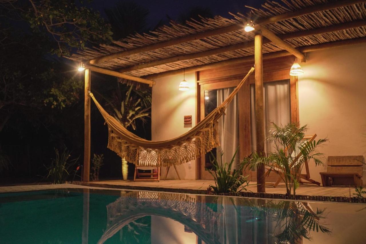 Casa Rosa Atins Villa Bagian luar foto